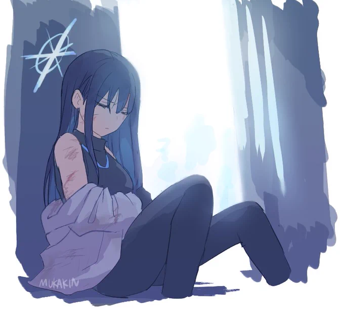 【ブルアカ】錠前サオリ絵の練習がてらさっき簡単に描きました。勉強になります。どー---してもサオリが描きたかったの…サオリほしいほしいすきすきすき#ブルアカ #錠前サオリ 