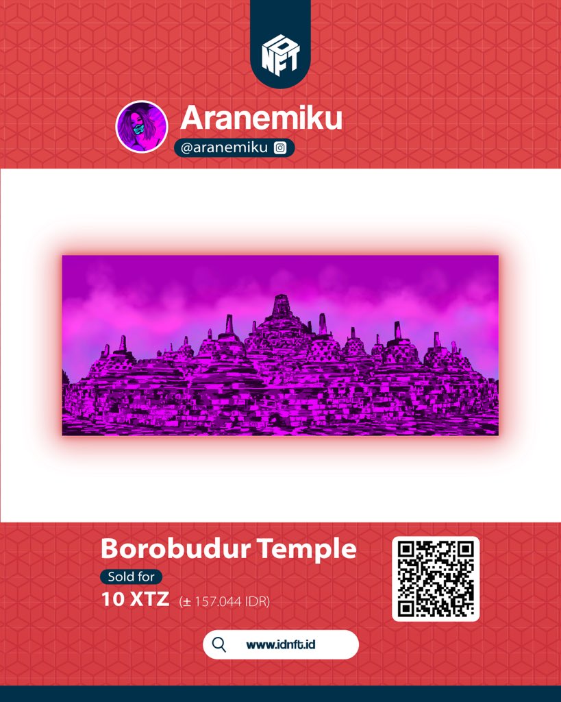 idnft_'s tweet photo. Hi fams! 🚨
Ini dia beberapa kreator NFT yang berhasil melakukan penjualan minggu kemarin di CREATOR SALES OF THE WEEK!
Selamat untuk @Mythotype @Indra_Brata @aranemiku @naufarialiysx 🥳
Yuk intip profil dan karya-karya keren dari mereka!
#IDNFT #CreatorSalesoftheWeek https://t.co/diLHJRp17V