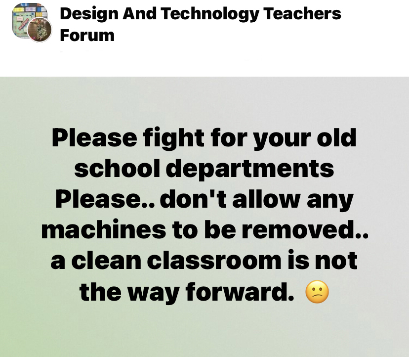 hmelogistics's tweet photo. DT and Engineering are subjects that must not be allowed to disappear from our schools. The UK is the birthplace of the Industrial Revolution. A heritage that once made Britain GREAT. Keep DT equipment and machinery in schools for the sake of our Nation's future https://t.co/mHPuPaRlGr