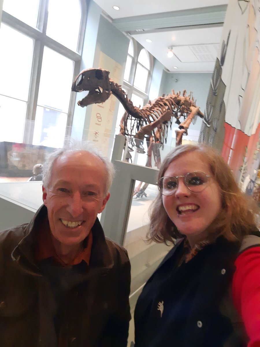 Meghan Jenkinson (@palaeo_meghan) on Twitter photo Great to catch up with <a href="/LagerstatteJohn/">John Nudds</a> this morning and show him round the new <a href="/McrMuseum/">Manchester Museum</a> dinosaur gallery! April seemed happy to see her dad again 😊🦕💗 Great to catch up with <a href="/LagerstatteJohn/">John Nudds</a> this morning and show him round the new <a href="/McrMuseum/">Manchester Museum</a> dinosaur gallery! April seemed happy to see her dad again 😊🦕💗