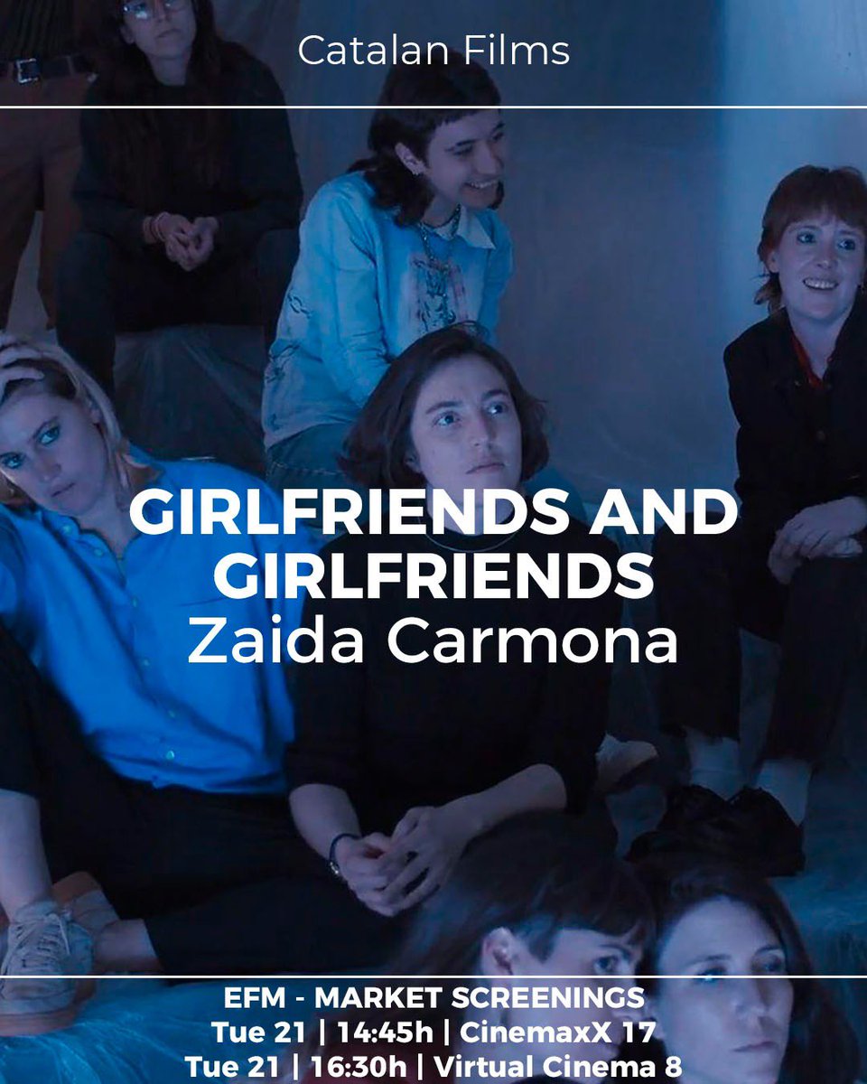 catalanfilms's tweet photo. Tuesday's #MarketScreenings 🐻 @berlinale @efm_berlinale
1️⃣ GIRLFRIENDS AND GIRLFRIENDS | @ZaidaMoore @beginagainfilms
2️⃣ SICA | @SubiranaCarla @latidofilms
3️⃣ SELFTAPE | @filmax
🎬 Catalan market screenings: https://t.co/NvgXzqY8Ws https://t.co/e5FrZNFuZ1