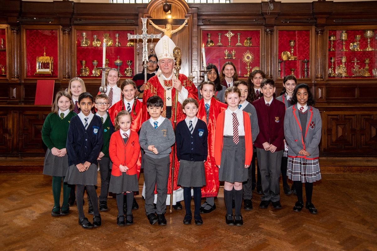 The Academy schools gathered for an inaugural Mass at Westminster Cathedral in London yesterday, celebrating the formation of the Ascension Catholic Academy Trust (ACAT). <a href="/TrustAscension/">Ascension Catholic Academy Trust</a> #Academy #Catholic  #catholicfaith #mass #westminstercathedral #celebration