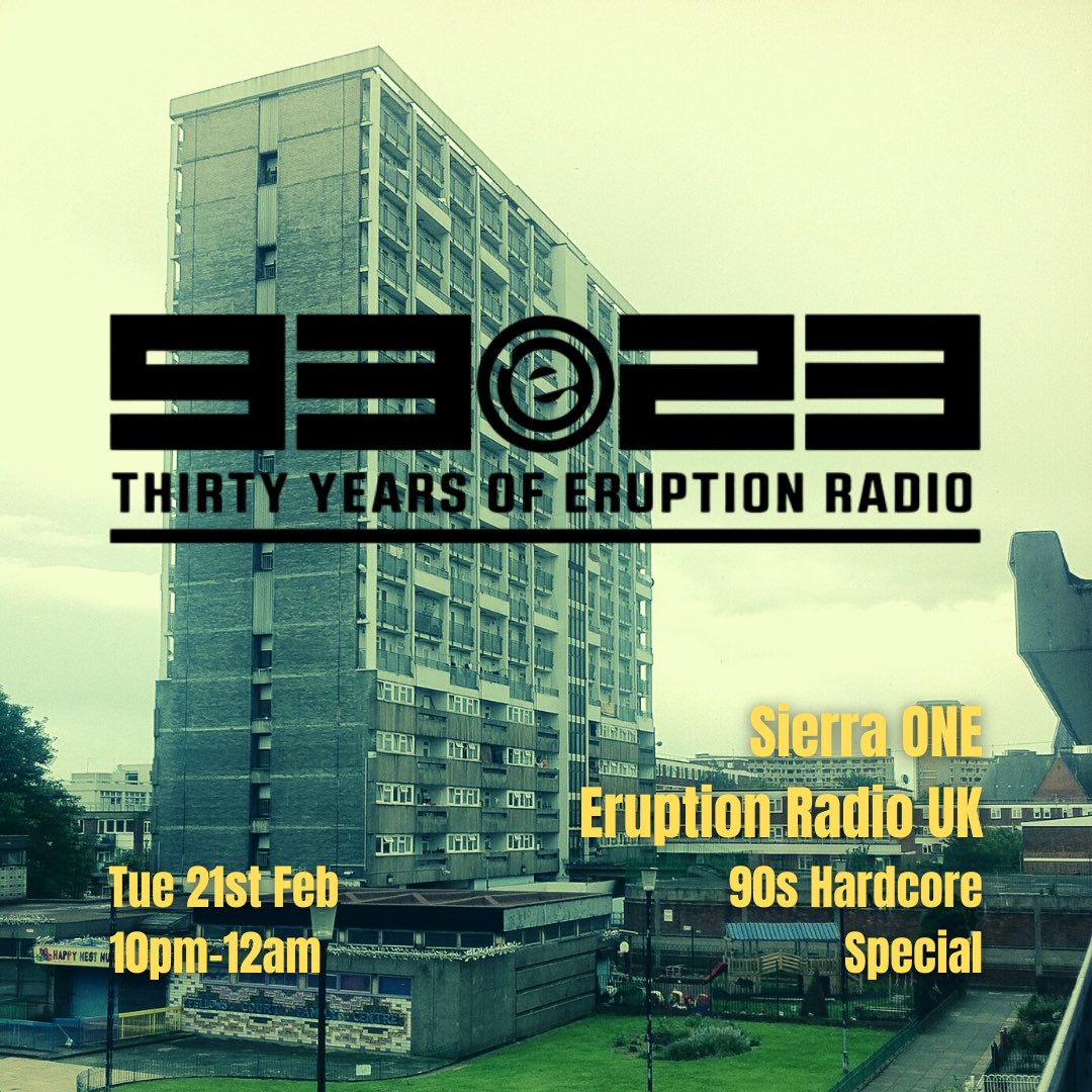 AndyMrLogic's tweet photo. eruptionradiouk: RT @_sierraone: Tonight.. a special to celebrate 30 years since @eruptionradiouk began.. tune in at 10pm... listen online, via the new App and on Mixcloud #radio #dj #tuesday #music #live #listen #watch #onair #free #share #uk #nottingha… https://t.co/ATbIlvImDf