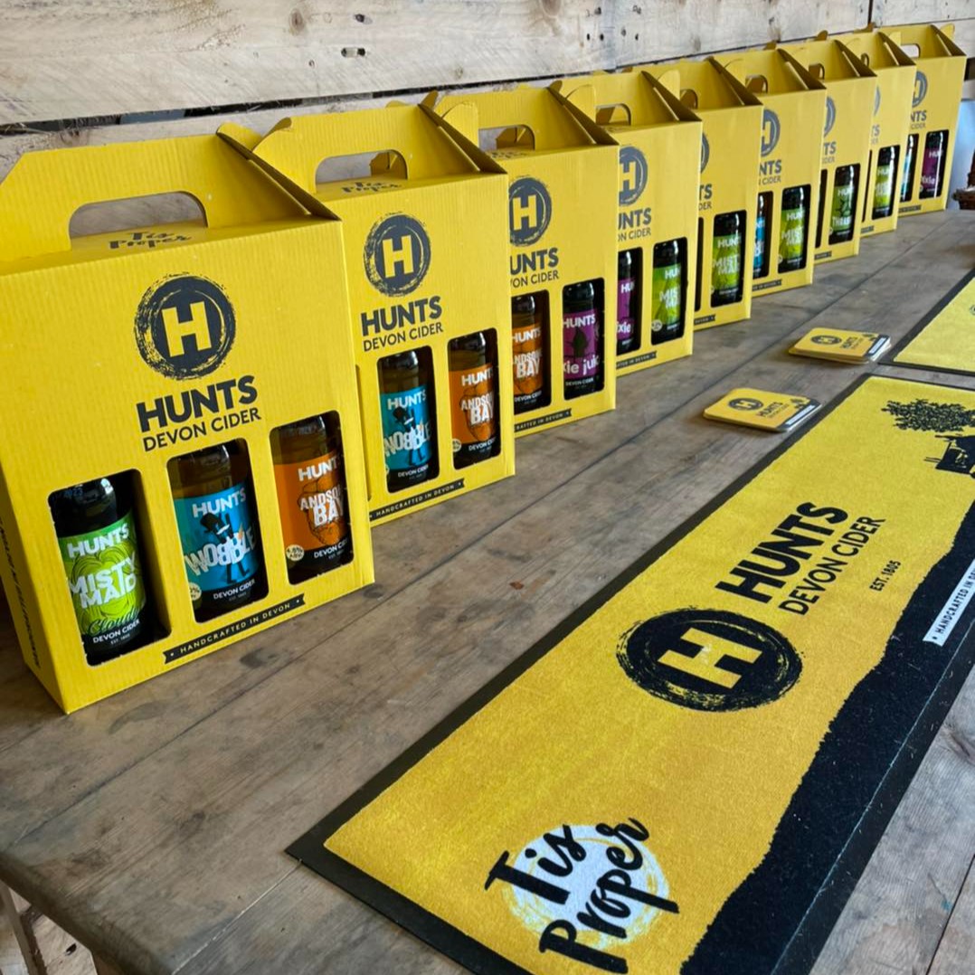 Looking for cider with tradition and heritage? <a href="/Huntscider/">Hunt's Cider</a> use the highest quality Devon cider apples, fermenting fresh bitter-sweet apple juice each autumn. See them at our Expowest Cornwall trade show next month - register for your free entry badge at expowestcornwall.co.uk.