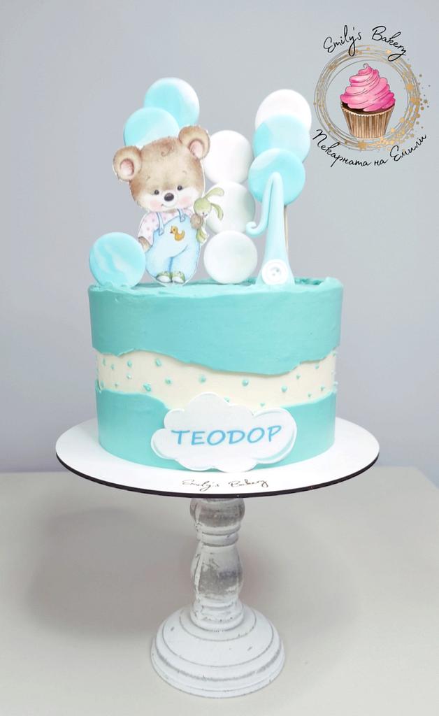 CakesDecor's tweet photo. Cute little bear boy π by Emily's Bakery
https://t.co/8ahymfD15Y
#bearcake #boyscakes #birthdaycake #faultlinecake https://t.co/OVygeZgBDY