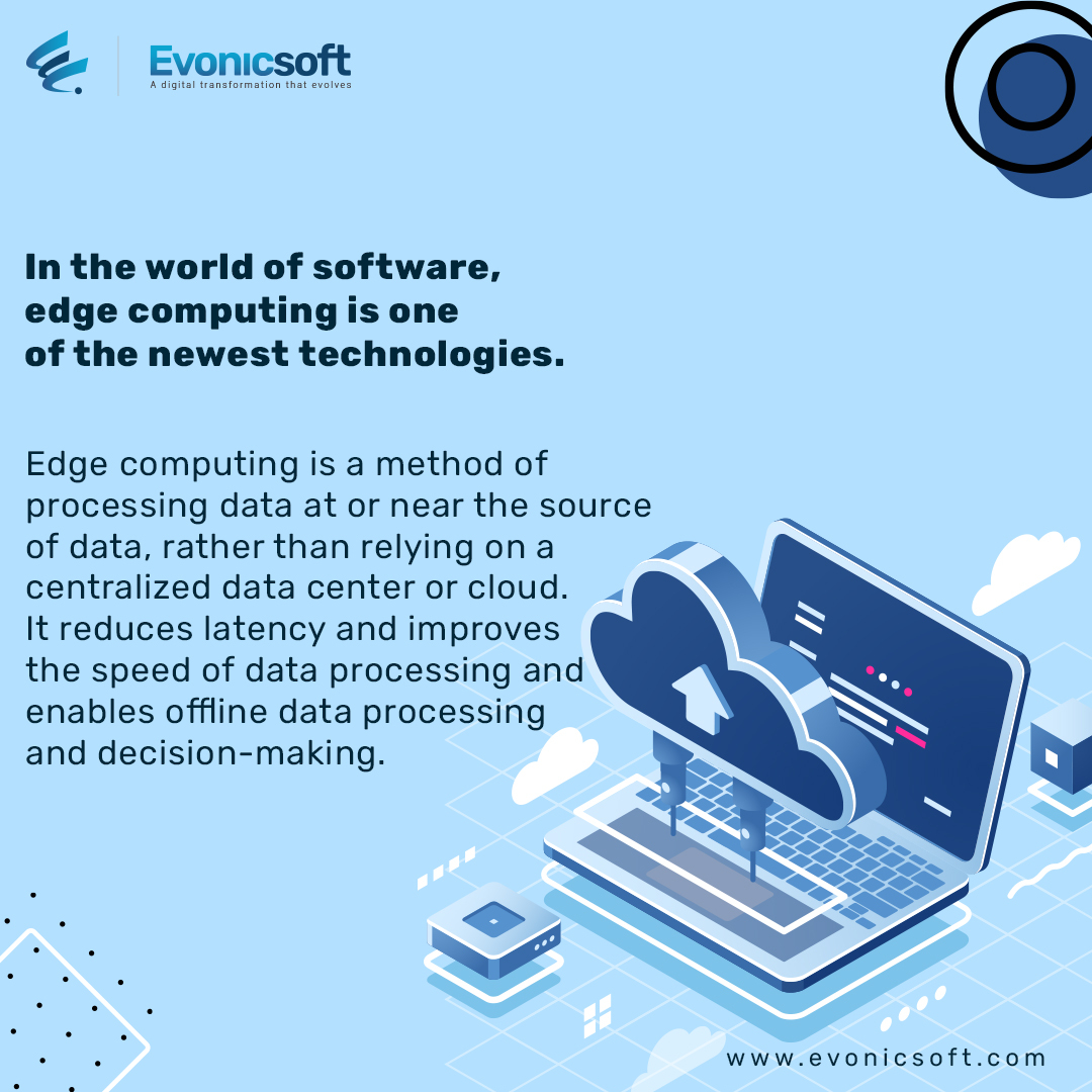 evonicsoft's tweet image. In the world of software, edge computing is one of the newest technologies.

 🌐 evonicsoft.com

#edgecomputing #cloudedgecomputing #edgecomputingsolutions #edgecompute #mobileedgecomputing #nextgenerationedgecomputing #digital #technology #tech #evonicsoft