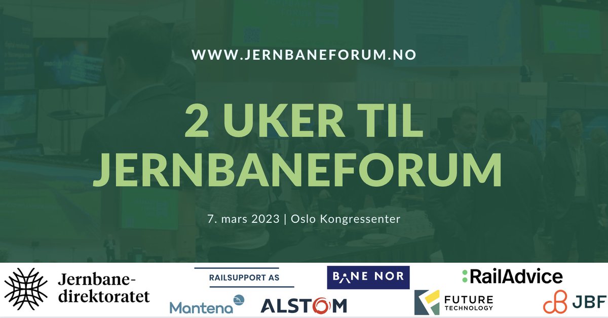 Jernbaneforum tweet media