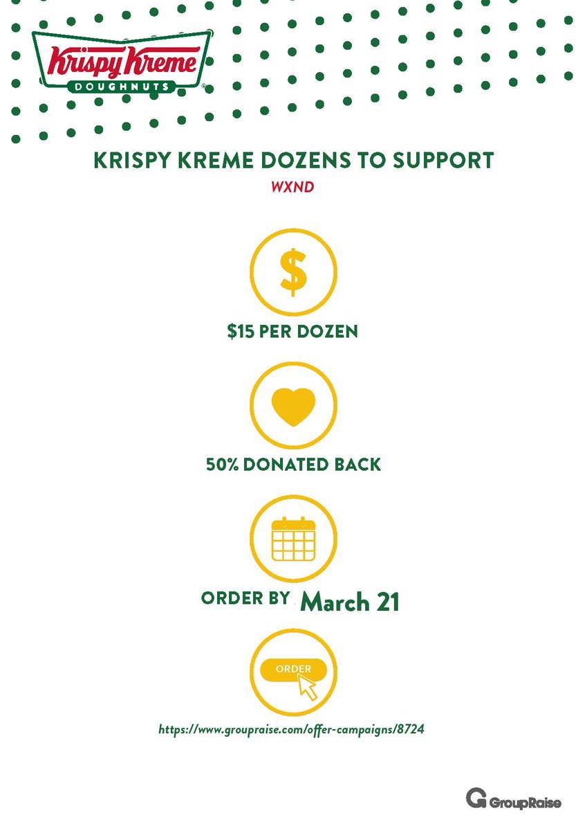 xtendsound's tweet photo. Want to support WXND? 
This opportunity is for you! 
Until March 21, 50% of orders will be donated back to WXND when you purchase via our fundraising sales page! Simply buy online, visit your local store &amp; redeem using your code. 
Check it out: https://t.co/2CMTjqwkzV https://t.co/fx1WPdfRRg