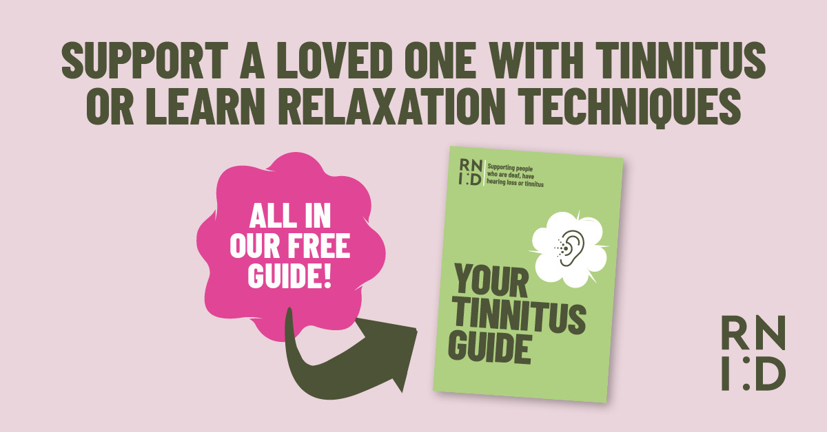 Relaxation techniques, breathing exercises, sound therapy – these are just a few practical ways to help manage tinnitus, and you’ll find more in your free tinnitus guide.

Get the information you or a loved one needs today: bit.ly/3YPXKgu