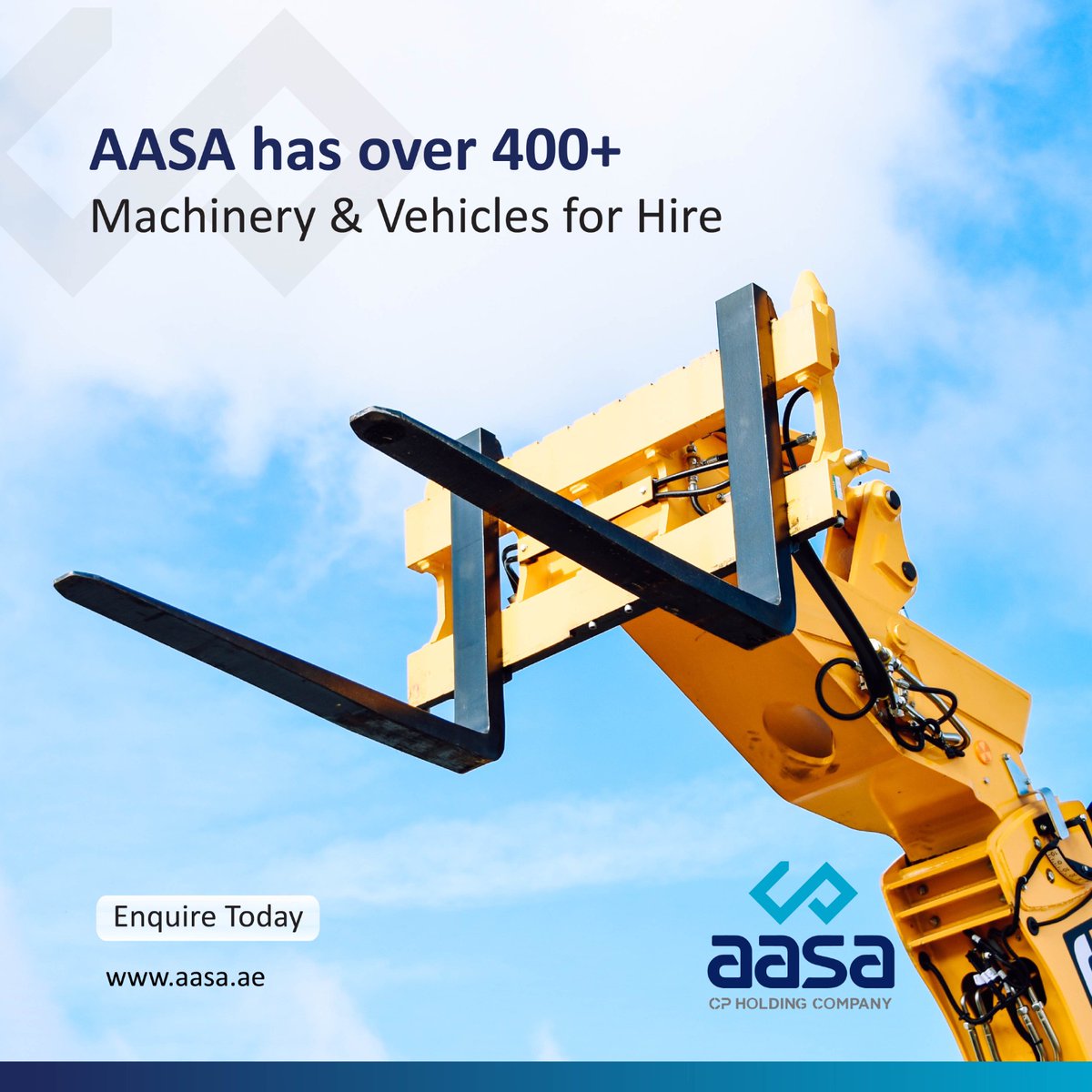 We are the premier provider across the UAE of heavy equipment, construction equipment, industrial machinery and commercial vehicle rental services. We can help you with all of your needs! 

Enquire today at aasa.ae/contact-us/

#construction #machinehiring #vehiclehiring