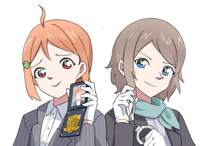 千歌刑事と曜刑事#lovelive 