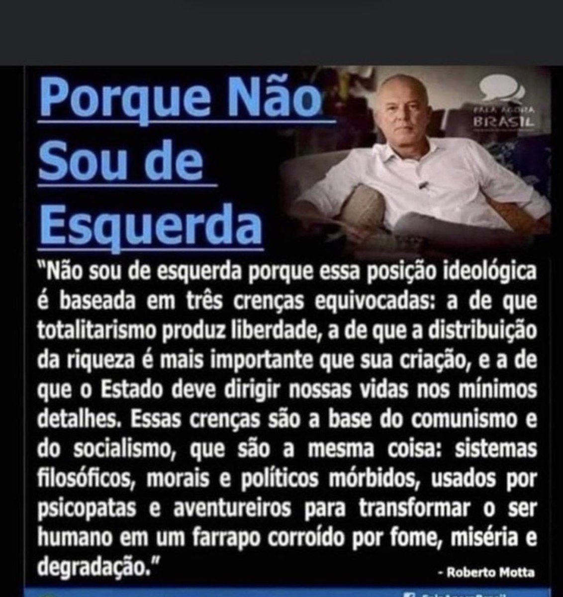 Socialismo é farsa ou força.