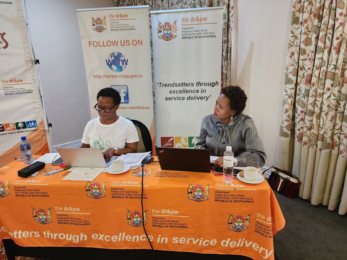 NC_drpw's tweet photo. Drpw is hosting the National Youth Service (NYS) Provincial Coordinators Meeting today at the Protea Hotel in Kimberley. In the context of the high youth unemployment rate in the country.
#NYS
#EPWP 
#TrendsettersInInfrastructureDelivery 
#ModernGrowingSuccessfulProvince https://t.co/9KLwTjTaxs