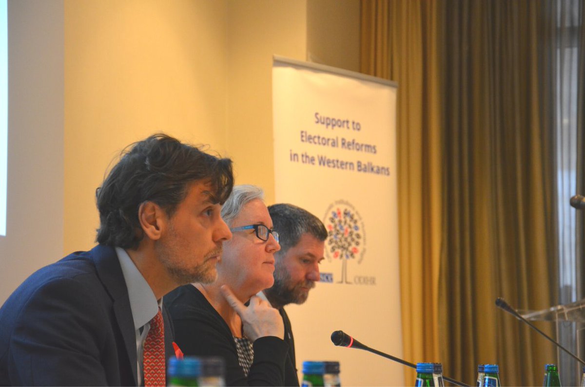 ODIHR is bringing together #CSOs, election management bodies &amp; international donor orgs to discuss #CivilSociety inclusion into election follow-up, part of an @eu_near &amp; @AustrianDev-funded project to support #ElectoralReform in #WesternBalkans. Read more: bit.ly/3jKtPro
