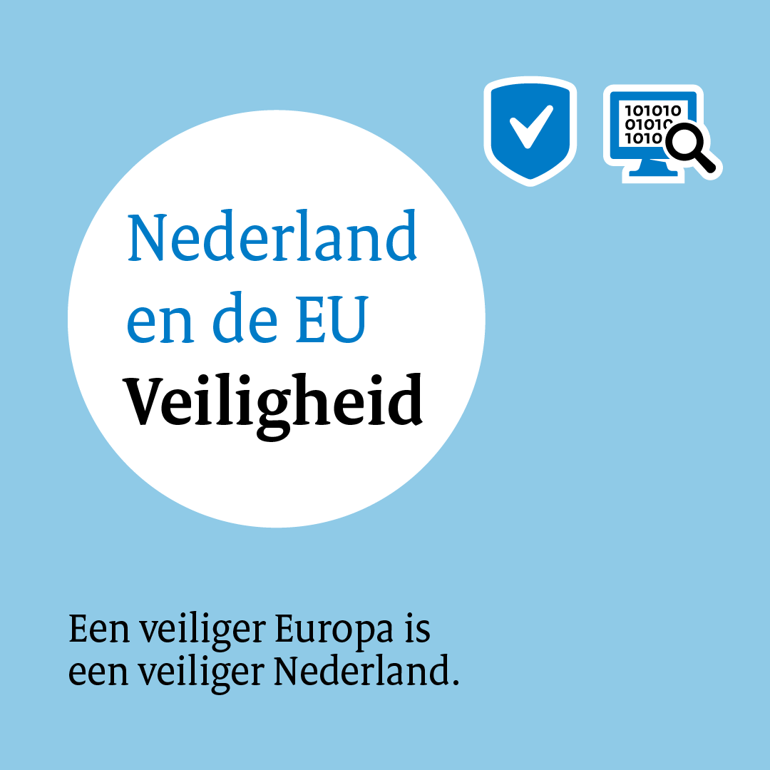 MinBZ's tweet photo. De #EU is belangrijk voor onze #veiligheid, omdat het ons in staat stelt om gezamenlijk op te treden tegen dreigingen zoals terrorisme, cyberaanvallen en grensoverschrijdende criminaliteit.

Lees in de Staat van de Unie meer over samenwerking in Europa op het thema veiligheid ⤵️