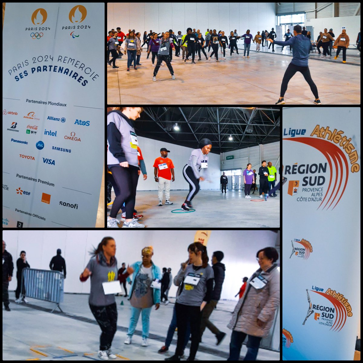 🚩Du stade vers l'emploi🚩 #parcchanot #Marseille avec @pole_emploi Les métiers en tension à l'honneur #sap #Sante #HRT #transport #recrutement #met #cej Activité d'Athlétisme Employeur/Demandeur d'emploi en équipe 
Recruter autrement 👍