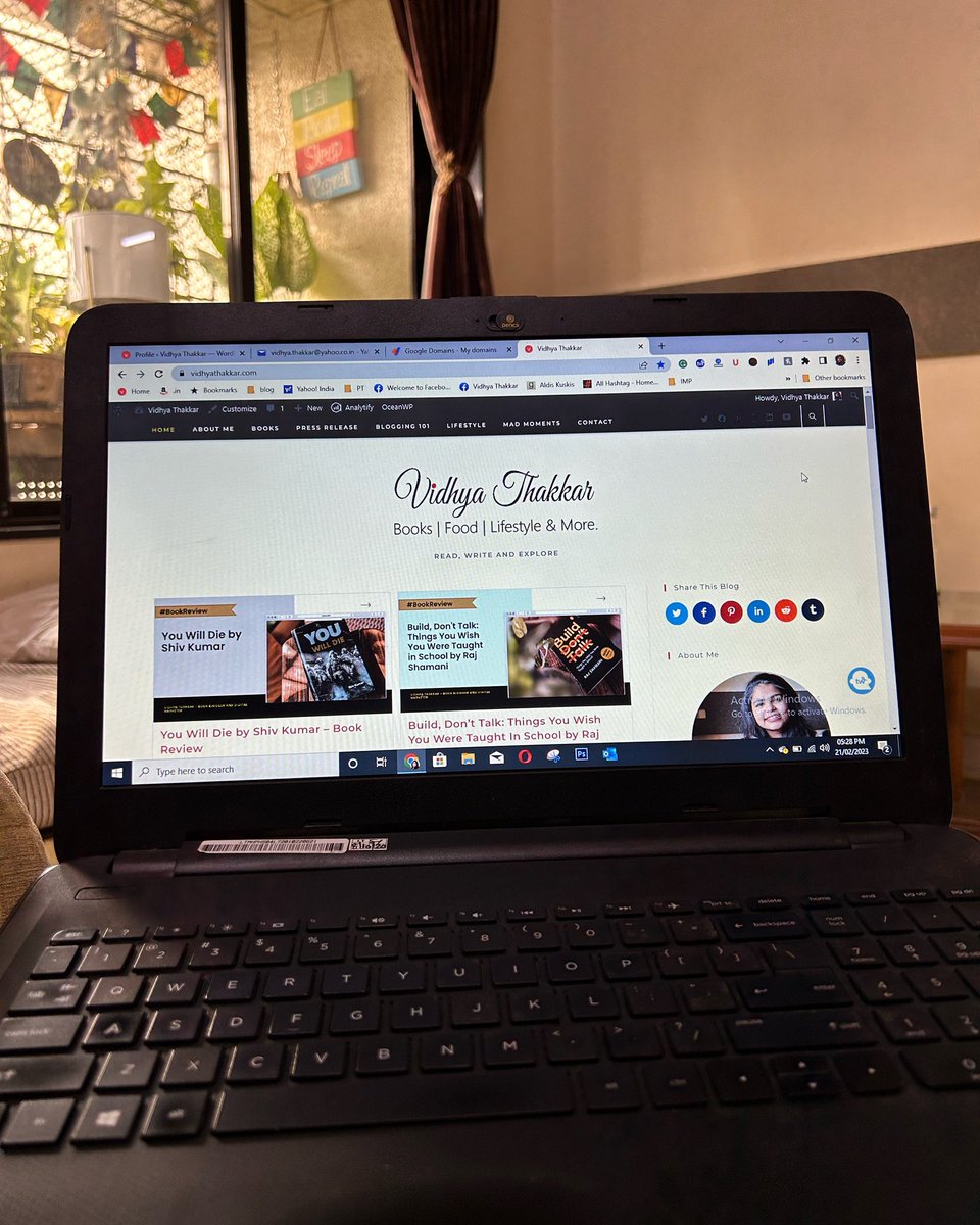 vidhya_thakkar's tweet photo. My the website turned 5 today!
Like everything, my website had its own journey, a lil roller-coaster ride of its own!
https://t.co/a0HGxLjsBS
#readerviddh #bookblogger #blog https://t.co/8LYwfUbHTx