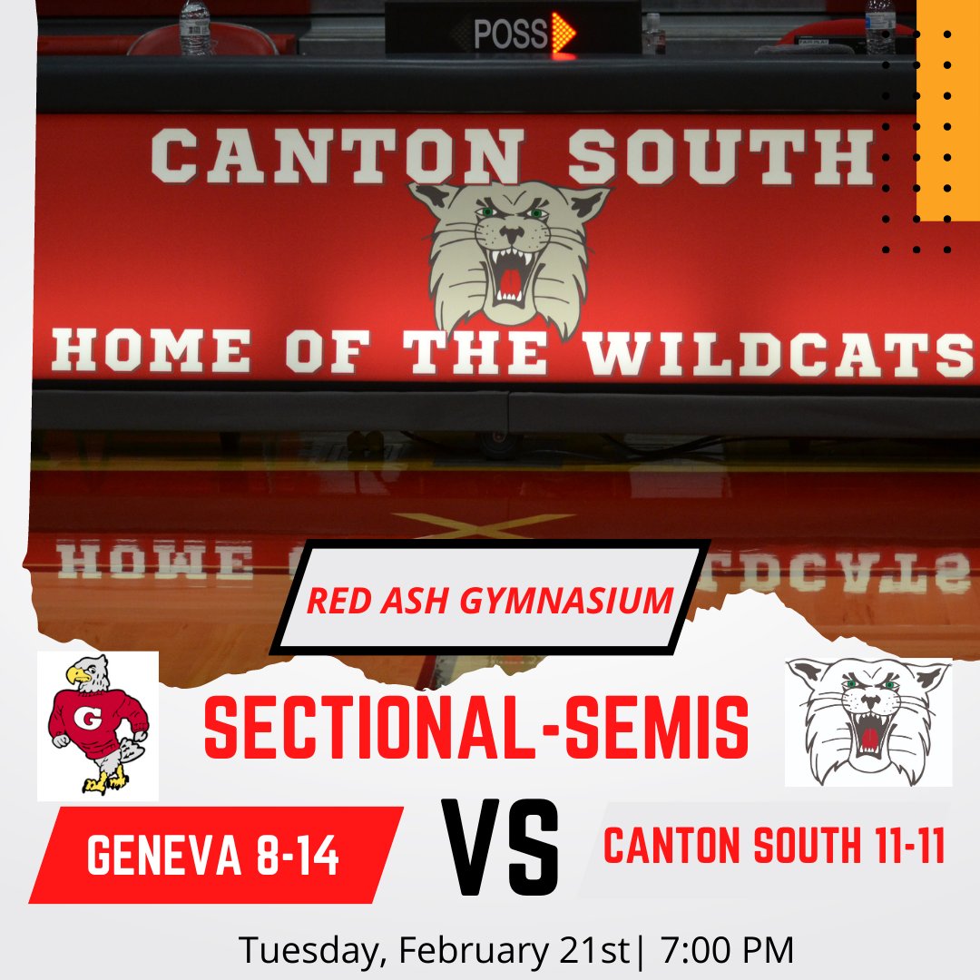 CSWildcatsHoops's tweet image. It's tourney time! Tonight we host Geneva at Red Ash to open up postseason play. 

All tickets must be purchased online at: ohsaa.org/tickets

Then click, basketball, boys basketball, and we are in "Region 5, Northeast 1"

See ya there! #GoCats #Family