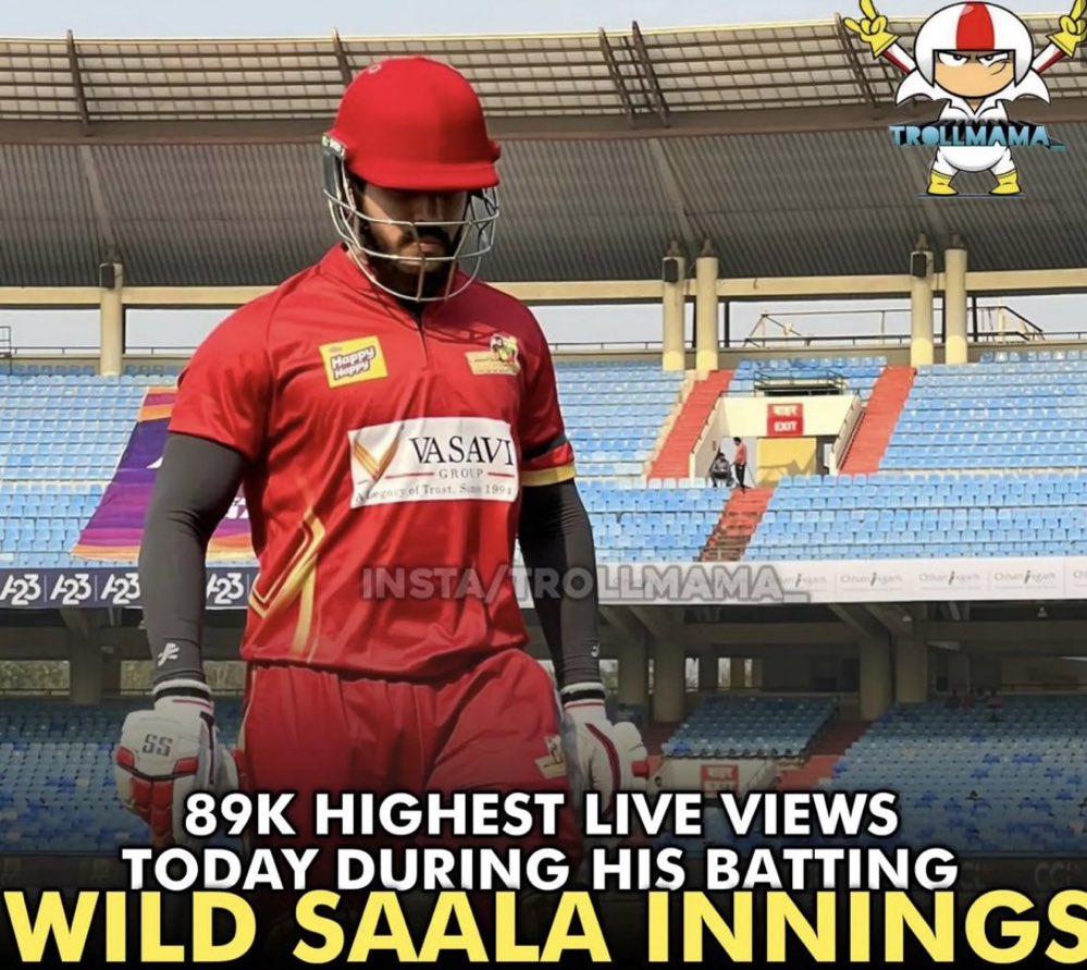 AgentAkhilfans's tweet photo. First time  I went to  see ccl match in Lb Stadium The whole Crowd errupted to one Man @AkhilAkkineni8  when he came to crease . 
I thought Iam the only one who came  to  see akhil in the stadium .  Bt The craze Before the movies means 👌🔥 https://t.co/wSCiT3bZHj