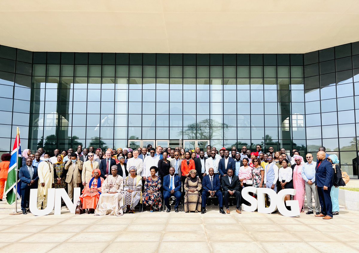 UNICEFGambia's tweet photo. UN in The #Gambia is developing a new UN Sustainable Development Cooperation Framework to support Gambia’s National Development Plan. 

This week, @UNGambia is convening a visioning exercise with government, civil society &amp; private sector to discuss strategies to support the NDP. https://t.co/DRHLpJt4cN
