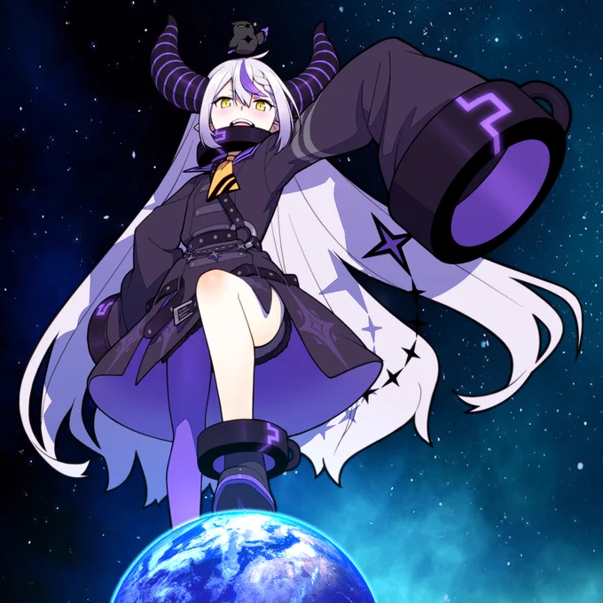 おかえりなさい。#laplus_artdesu 