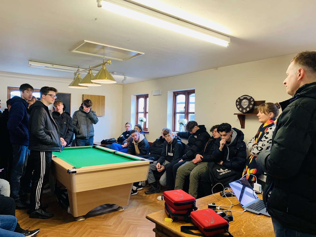Briefing the University of Derby journalism students ahead of U#shrovetide2023 #storyhub