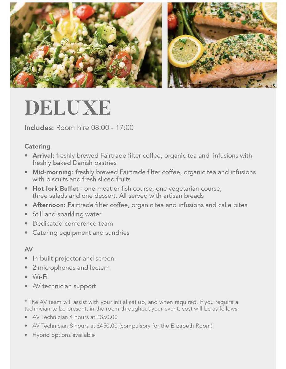 We are pleased to offer brand new Day Delegate Packages, designed specially for daytime conferences, meetings, away days and seminars. To receive a brochure, please e-mail sales@eventsatno6.com.  #DDR #daydelegaterate #londonvenue #meetings #converence #seminar #catering