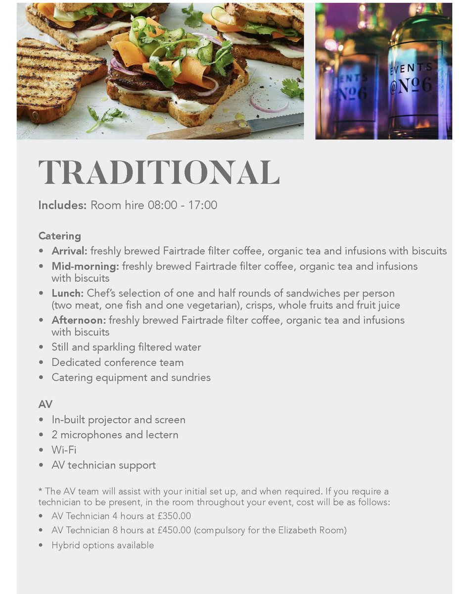 Events @ No 6 tweet media