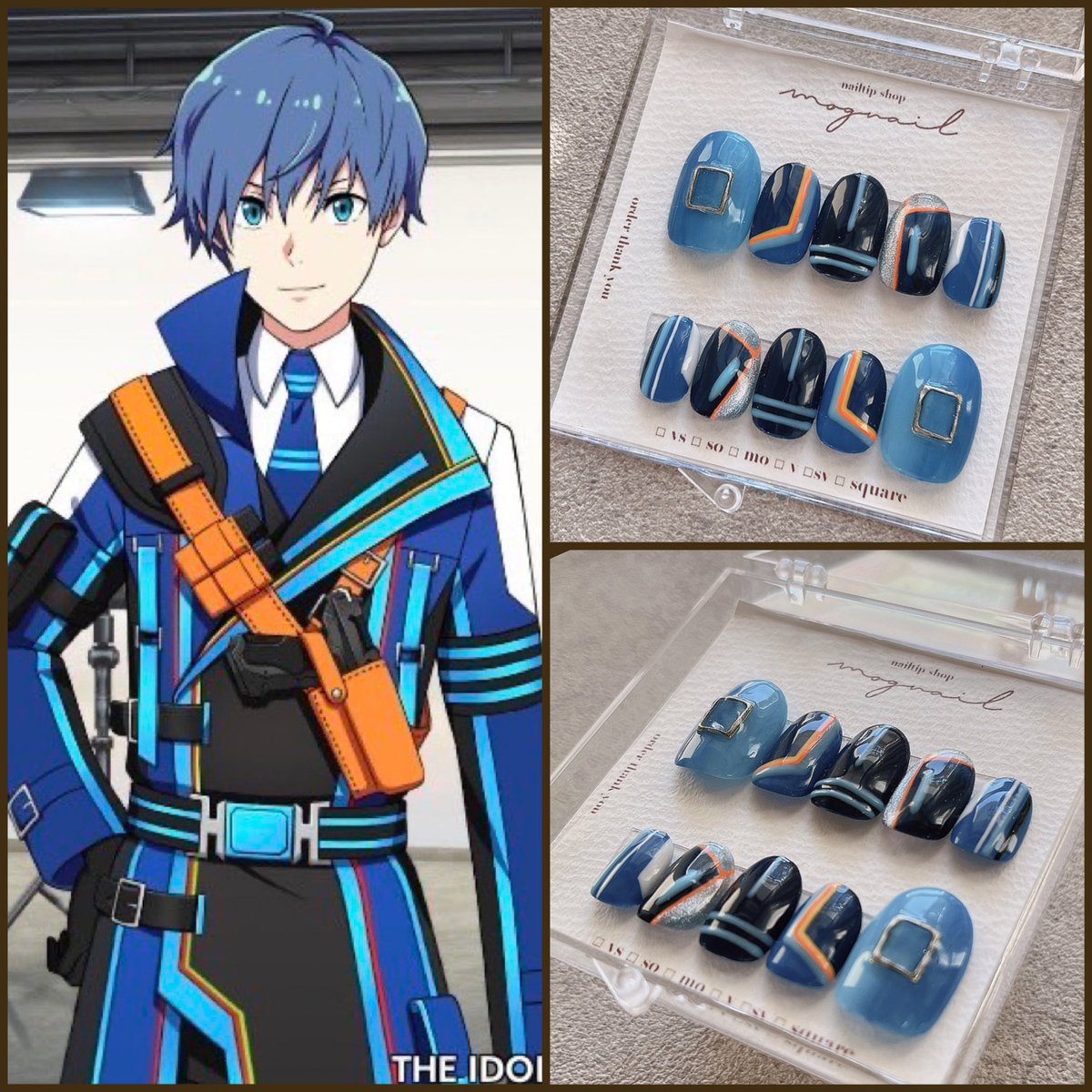 NailMog's tweet photo. #アイドルマスター #sideM #growingstars #天峰秀
#エムマス #サイスタ
チップ:ショートオーバル
イメージネイル 概念ネイル nail
モチーフネイル ネイルチップ
キャラネイル オーダー アートネイル
オタクネイル 推しネイル 痛ネイル
アイドルマスター sideM 天峰秀 エムマス サイスタ https://t.co/q7gjGs9Z3O