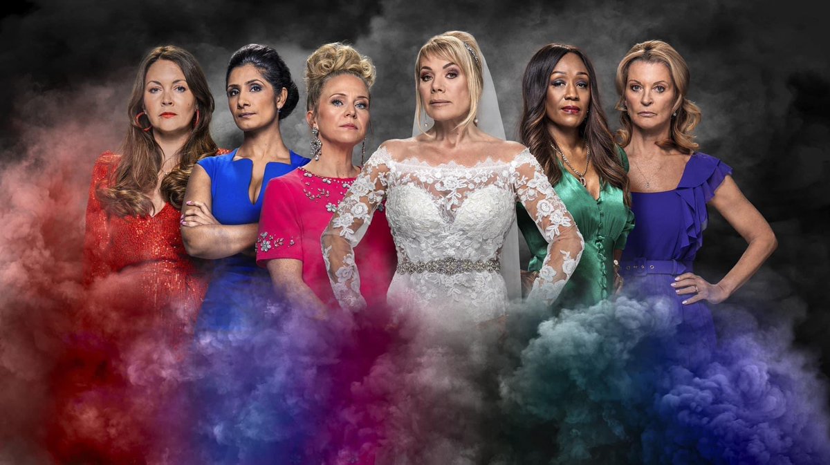 courtneyebowman's tweet photo. Omg obsessed with the new cast of Six!! https://t.co/qWDCSWtgTW
