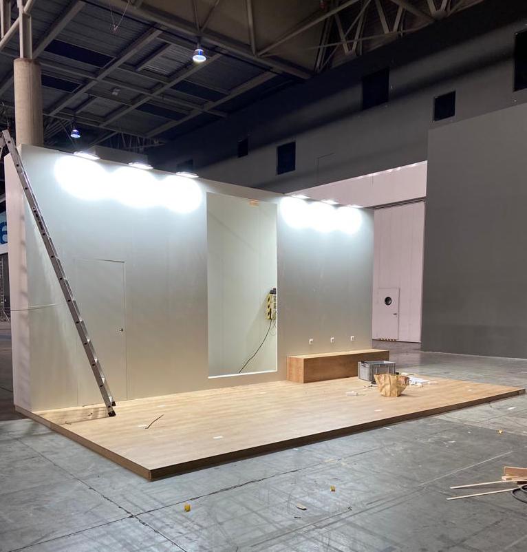 #MWC23  is near at hand! #Day2 of assembly 👷🛠️ 

Meet us at 📍Booth #6A42 in Hall 6 within #JourneyToTheFuture 🗓️ From 27 February – 2 March 2023