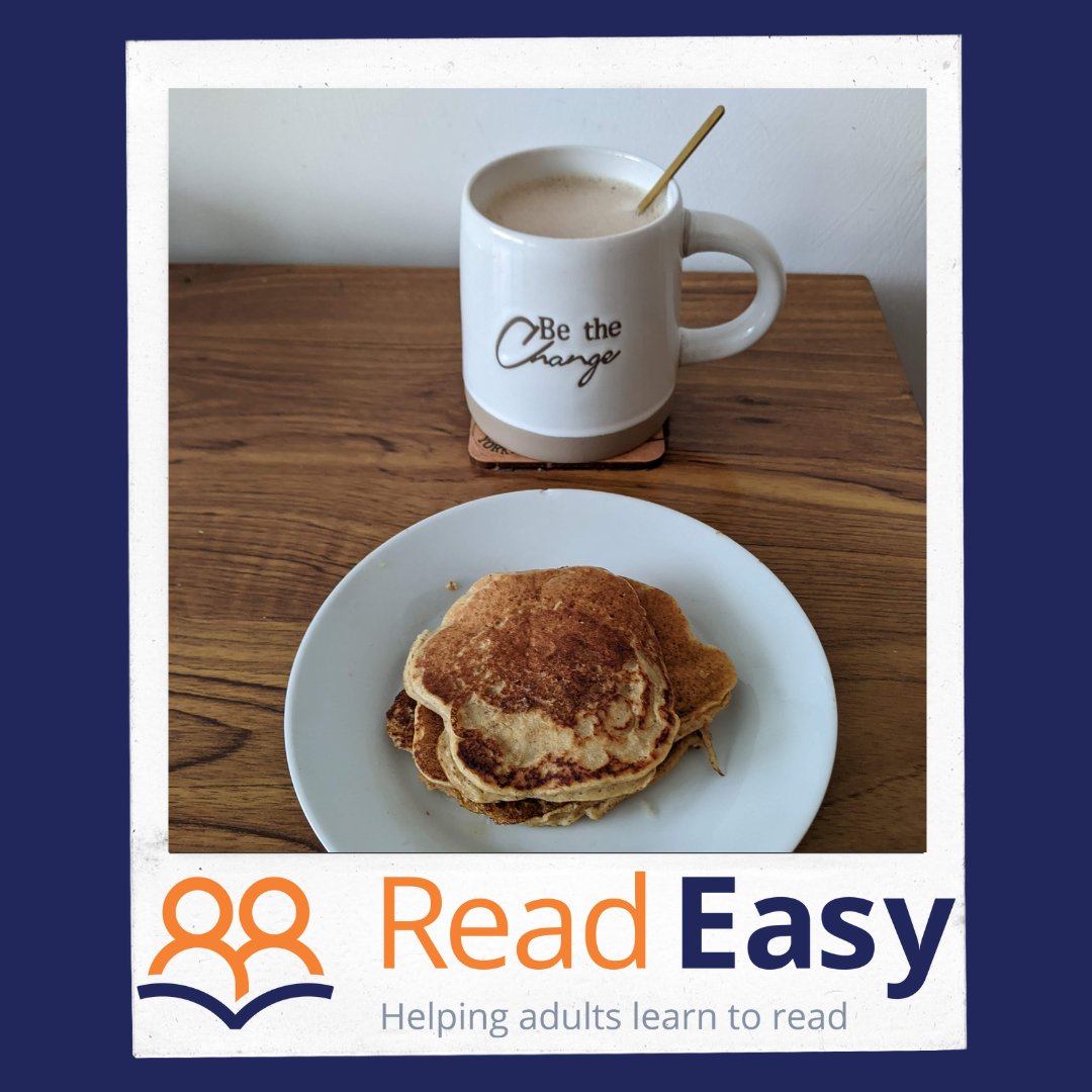 ReadEasyMB's tweet photo. "Be the Change!"
2.4 million adults in England can't read this message.
Be that person that helps adults learn to read.
Be part of the Management Team at Read Easy Morecambe Bay.
Be a Coordinator.
Be a Volunteer.
Be the Change!
#ReadEasyUK #ReadEasyMorecambeBay #PancakeDay https://t.co/lFjop2KrO3