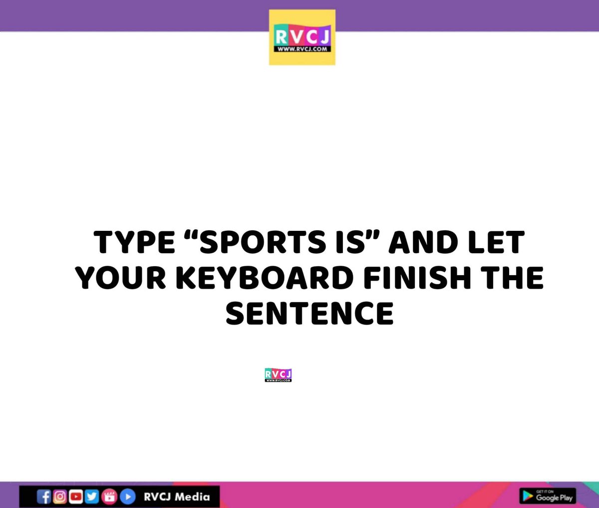 RVCJ Media tweet media