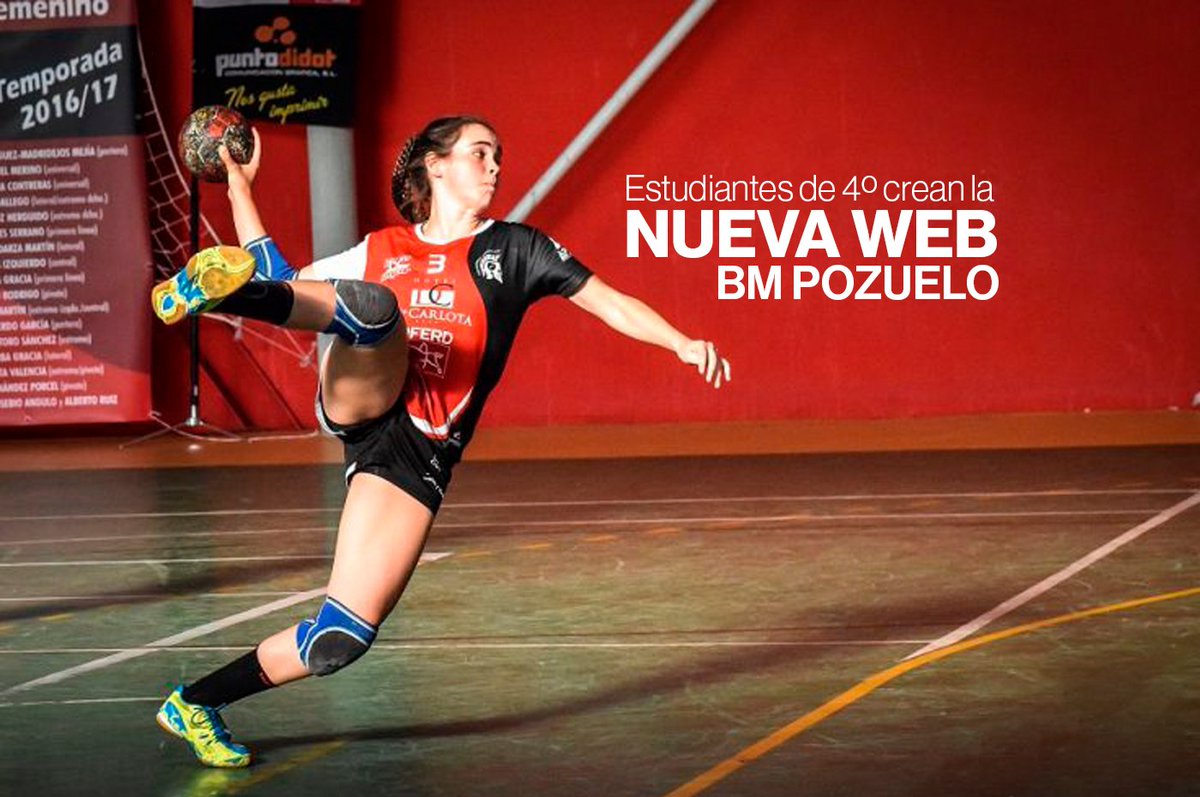 esiuclm's tweet image. 🤔¿Sabéis cuál es el #proyecto de este año de los/as estudiantes de 4º en #Comercio #Electrónico? 

🤾‍♀️ Están diseñando la nueva web del @BMPozueloCva, dirigidos/as por @JjCastroSchez 

👉 Vibrando con las #Espartanas 🫶esi.uclm.es/index.php/2023… #Balonmano @Yusepozuelo99 #UCLM