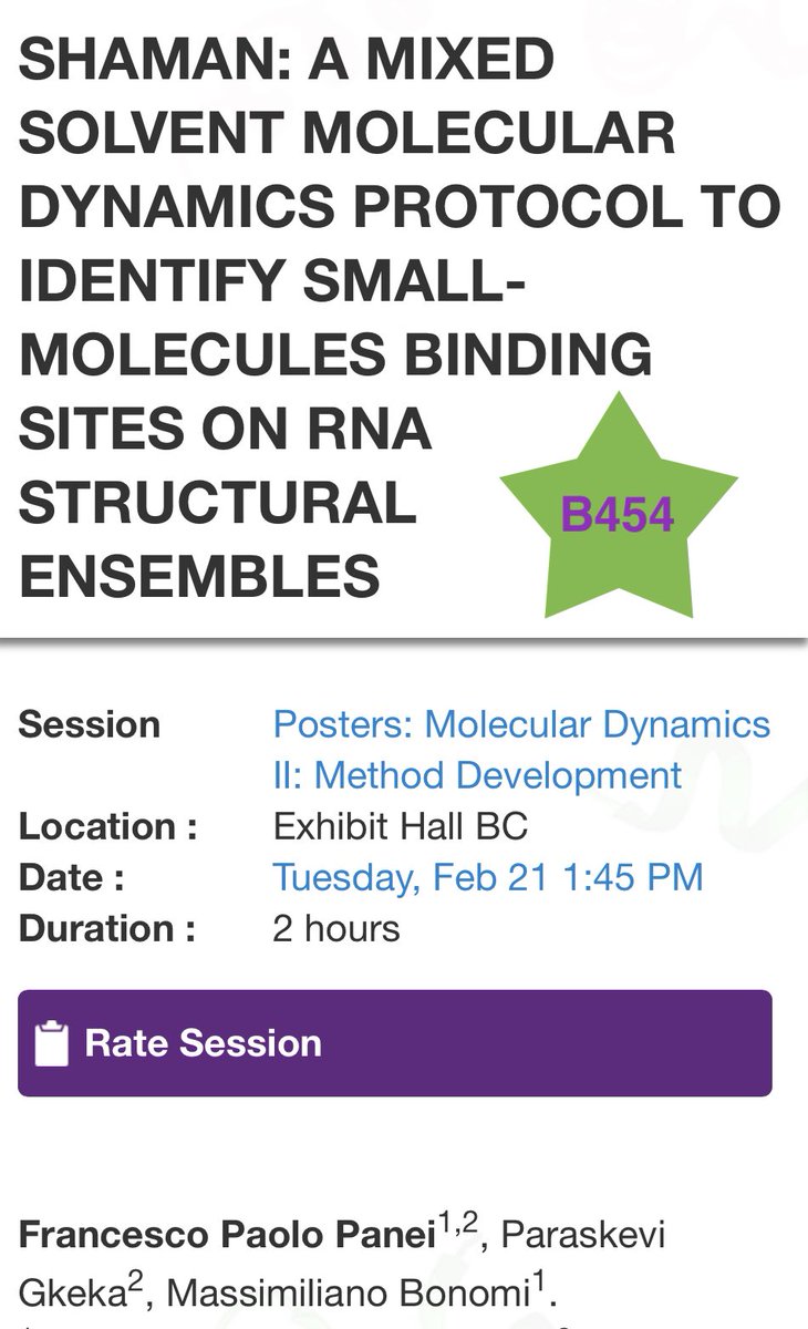 Targeting RNA structural ensembles with small molecules? Come see our work at #BPS2023 today at 1.45PM!