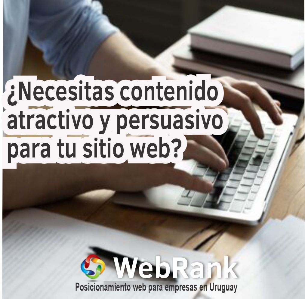 WebRank1's tweet image. ¿Quieres que tu sitio web, redes sociales y publicidad digital atraigan más visitantes? En WebRank ofrecemos servicios de redacción de contenidos atractivos y persuasivos para ayudarte a destacar. 🚀💻 
#ContenidosWeb #Copywriting #RedacciónWeb #PublicidadDigital #WebRank