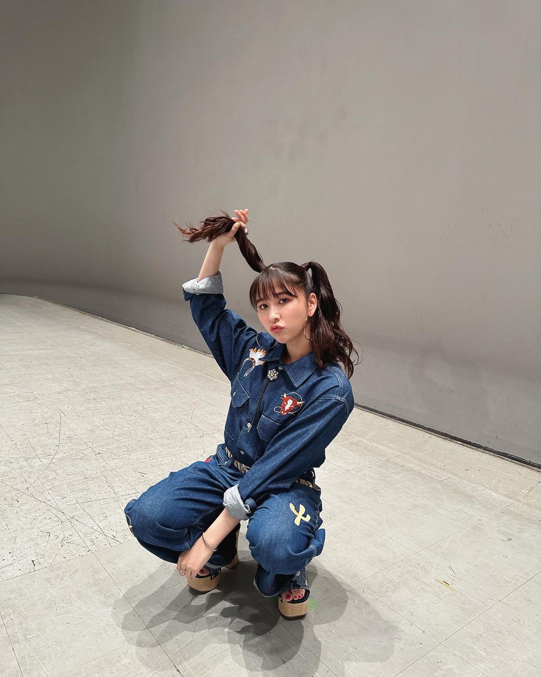 デニム アイドル衣装 デニム アイドル衣装