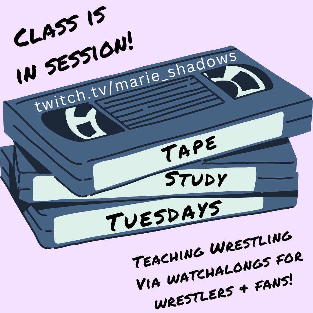 on Twitter "Today is Tape Study Tuesdays where I watch wrestler