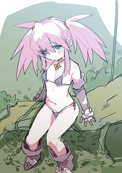 プレセアを描いている時だけぼくらは少し素直になれる #テイルズオブマイクロビキニ 