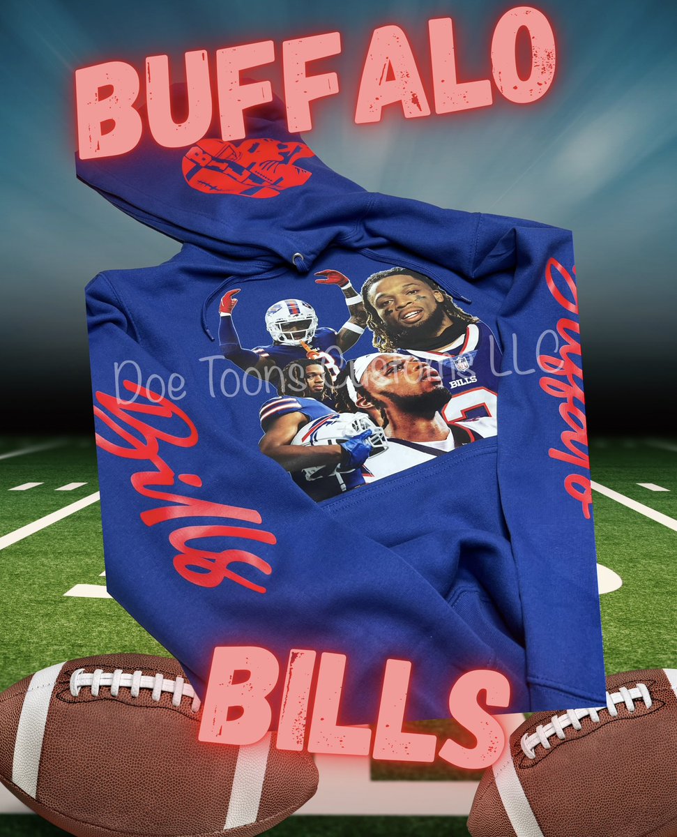 DoeToons's tweet photo. ✍🏾✍🏾✍🏾⚫️Doe Toons Customs LLC⚫️✍🏾✍🏾✍🏾
🏈🏉Buffalo Bills Jogger Set🏉🏈#buffalobills  #buffalobillsfootball  #custom #hoodie #hoodieseason #fashion #clothing #customhoodies #customdesign #hoodiestyle #football #footballseason #billsfan #joggerset #customorder #buffalobillsfans https://t.co/AbQ809PTuO