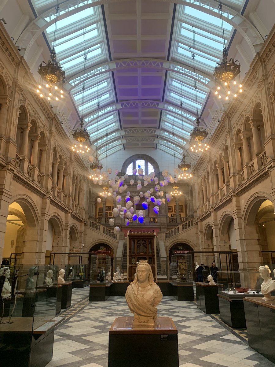 Lovely venue for a meeting about an exciting new @GVVTGlasgow project. Watch this space. #communityheritage #museums #kelvingrove