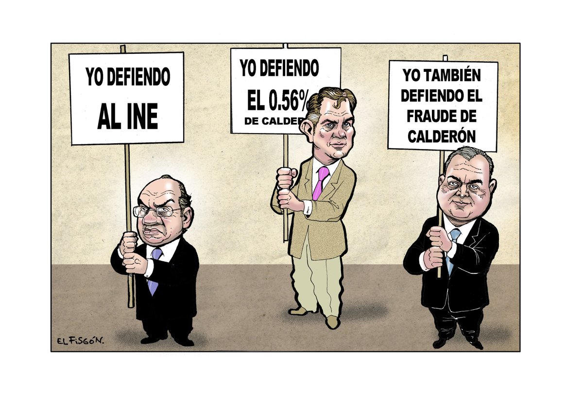 fisgonmonero's tweet photo. Es lógico que @FelipeCalderon defienda al @INEMexico, el mismo instituto (aunque con otro nombre) que avaló el fraude que lo llevó a la presidencia.
García Luna fue clave para mantener al presidente fraudulento en la silla.
Felipe, Lorenzo y Genaro son parte del mismo proyecto. https://t.co/RFwCLjrfa7