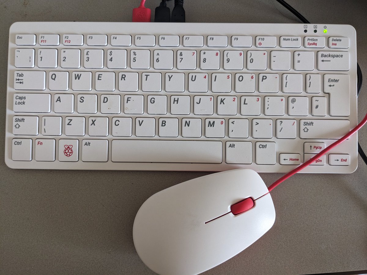 Managed to find a Raspberry Pi 400 on eBay. It just arrived and it's very cute. Mouse buttons are too noisy though. I'm going to try installing Amiberry once the system has finished updating itself.