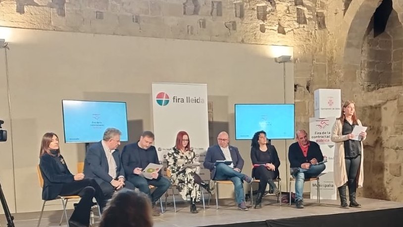 FiradeLleida1's tweet photo. Primer dia de la fira de la #contractacio #publica de #Lleida organitzada per @paerialleida
21-23 febrer
👉https://t.co/3rnoP3AlPi https://t.co/OSQylM5KYv
