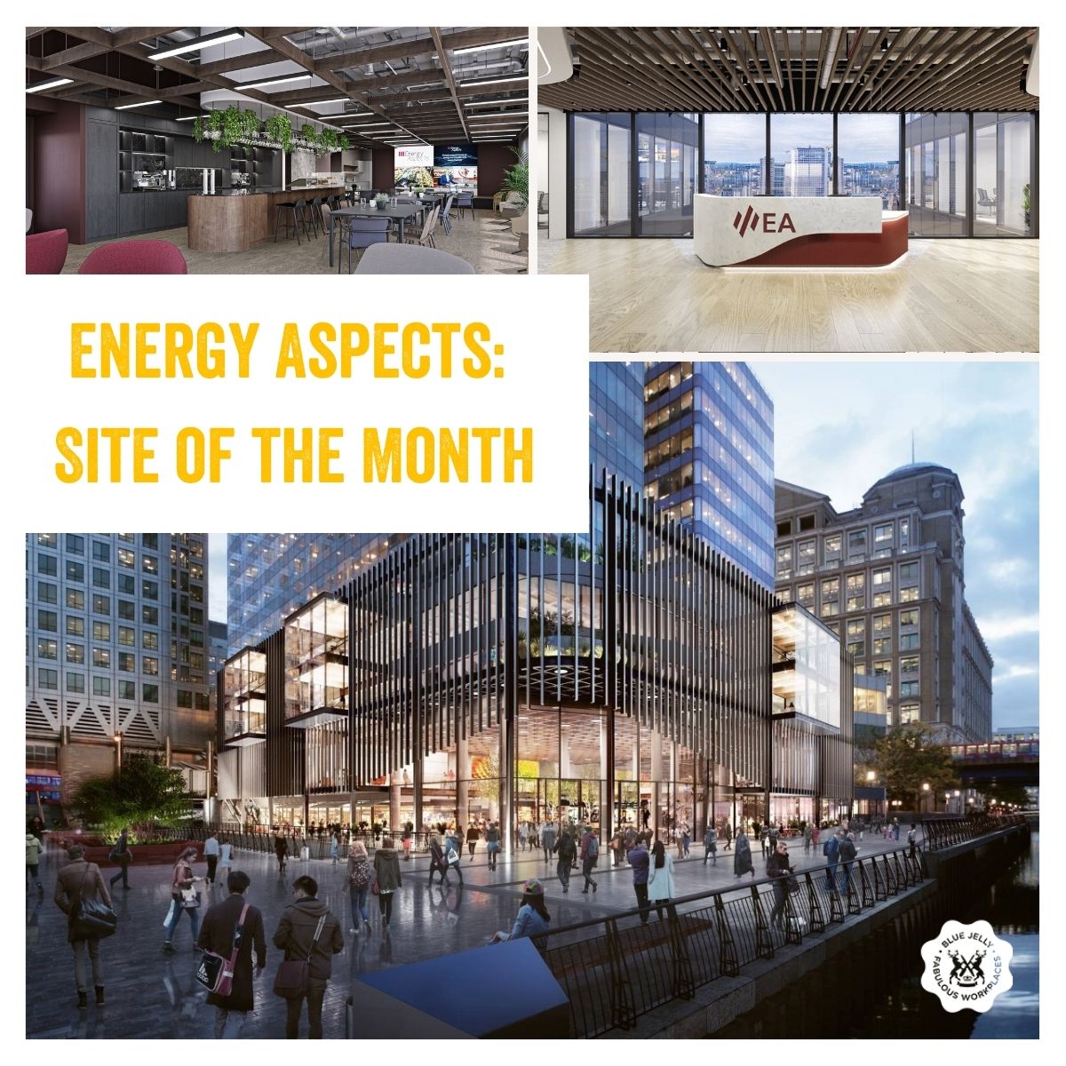 SITE OF THE MONTH – Energy Aspect, Canary Wharf

We are halfway through our 16-week build @cargolondon for @EnergyAspects. Our Site Manager said 'We are seeing the design come to life, and I can't wait for the client to see the finished result'.

#BlueJelly #SiteOfTheMonth