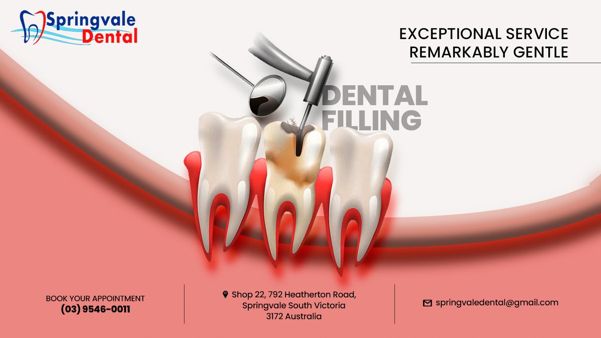 springvaledentl's tweet image. Take care of your teeth and make sure you don't need a #dentalfilling.

But should something happen, we've got you covered here at #Springvale Dental Clinic! 
Learn More: springvaledental.com.au/blog/dos-and-d…
#dentalfiling #springvaledentist #springvaledentalclinic #dentalhygiene #dentalclinic
