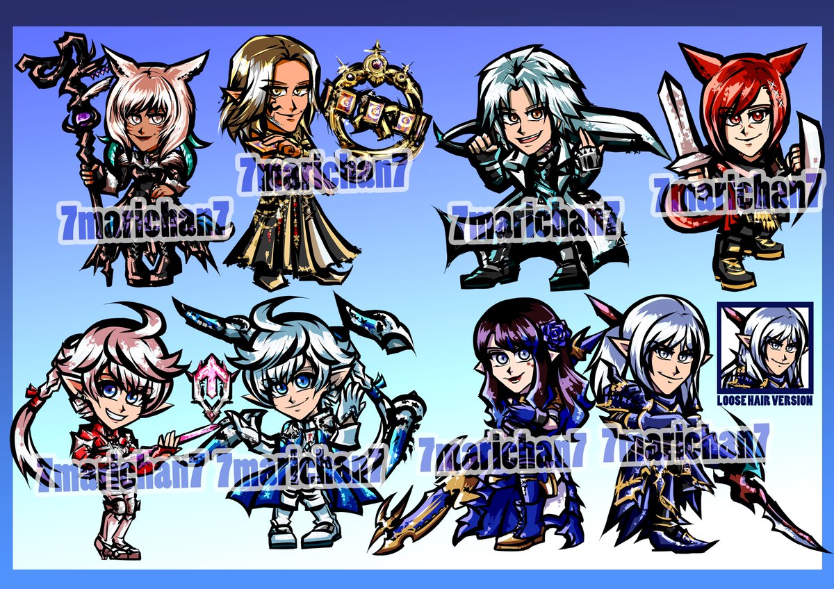 7marichan7_14's tweet image. 🌟ATTENTION EVERYONE 🌟

Scions, Omega and Twelve Charms available for Pre0rder until February 28th 23:55 CET! All info available at my page and Iink below!!! 

Shares and likes are greatly appreciated

#ffxivart #scions #twelve #omega #ff14