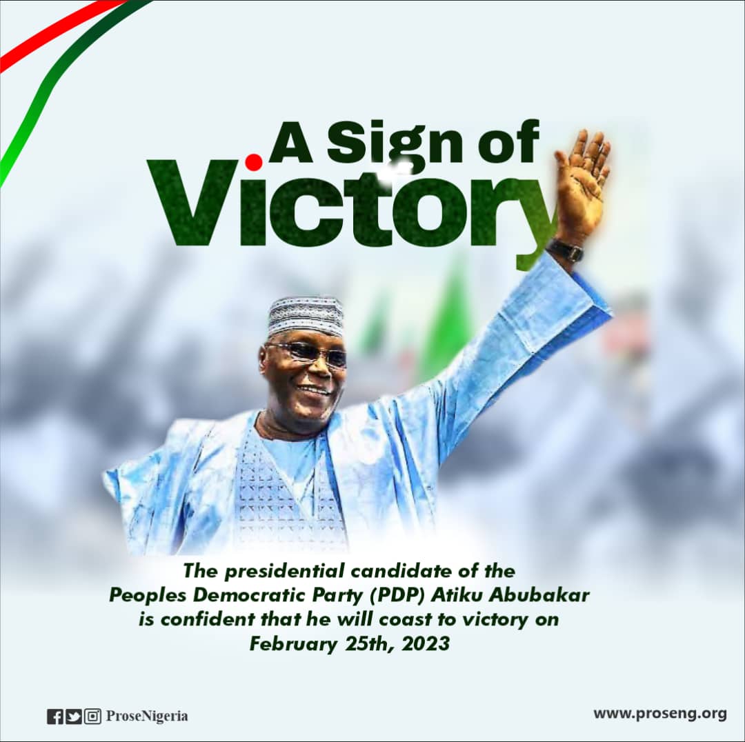 prn_narrative's tweet photo. The People's Democratic party knows that power belongs to the people and is confident that the people will give H.E. Atiku Abubakar their votes. https://t.co/ULxxoy7U1Y