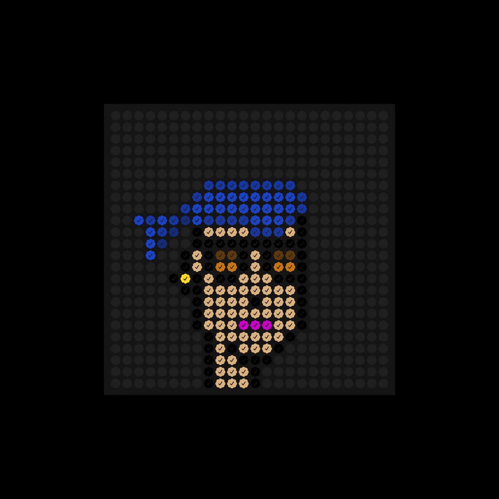 yougogirl_eth's tweet image. 12) CheckPunks
by @CheckPunks 

opensea.io/collection/che…