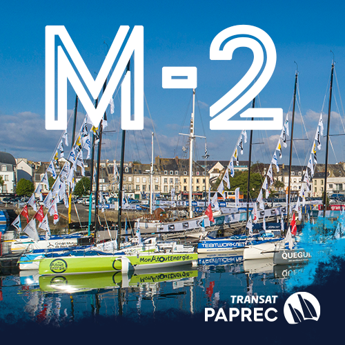 TransatPaprec's tweet photo. Dans 2️⃣ mois le village d'animations ouvrira ses portes à Concarneau ! 

Les dates à retenir : 
⛵️ Prologue le 23 avril 
🏁 Départ le 30 avril 
En savoir plus 👉 https://t.co/iwXacg01to

#transatpaprec #offshoresailing #duo https://t.co/D9LqLNaqXP